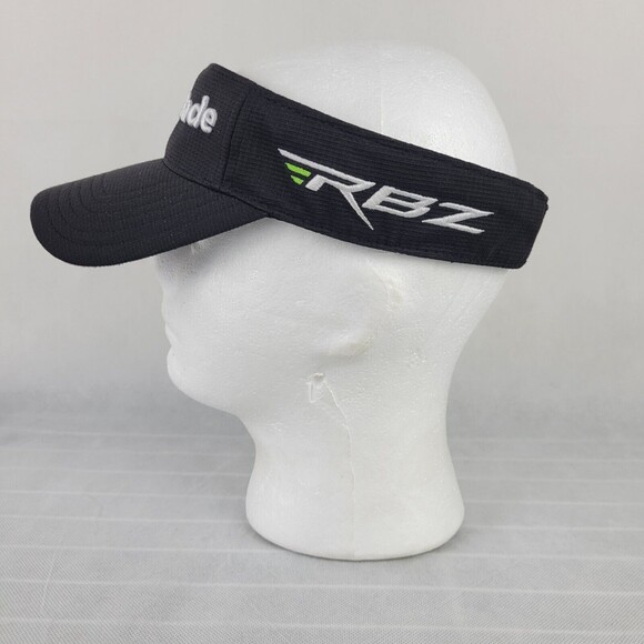 Taylormade Golf Sun Visor Embroidered R11S RBZ Black OSFA Adjustable Hat - Picture 3 of 10